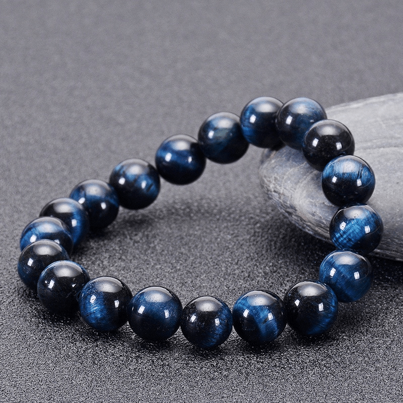 Bracelet en Oeil de Faucon | Lithothérapie Stéphanie