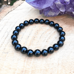 Bracelet Pierre Onyx Noir | Lithothérapie Stéphanie