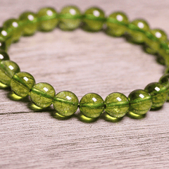 Bracelet Pierre Péridot | Lithothérapie Stéphanie