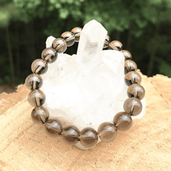 Bracelet en Quartz Fumé | Lithothérapie Stéphanie