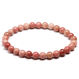 Bracelet en Rhodonite 6MM | Lithothérapie Stéphanie