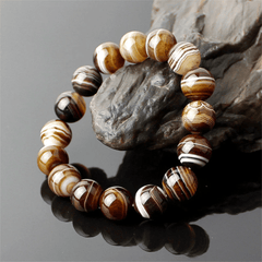 Bracelet en Sardonyx | Lithothérapie Stéphanie