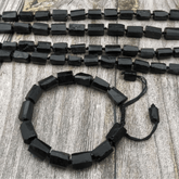 Bracelet en Tourmaline Noire Brute | Lithothérapie Stéphanie