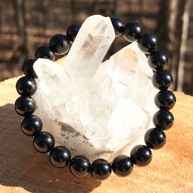 Bracelet en Tourmaline Noire | Lithothérapie Stéphanie