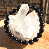 Bracelet en Tourmaline Noire | Lithothérapie Stéphanie