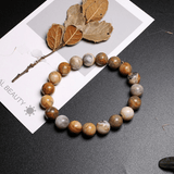 Bracelet en Agate Crazy Lace | Lithothérapie Stéphanie