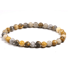 Bracelet en Agate Crazy Lace 6MM | Lithothérapie Stéphanie