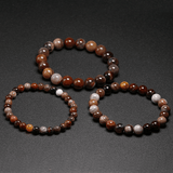 Bracelet Bois Fossilisé | Lithothérapie Stéphanie