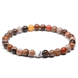 Bracelet de Bois Fossilisé | Lithothérapie Stéphanie