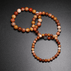 Bracelet Bois Pétrifié | Lithothérapie Stéphanie