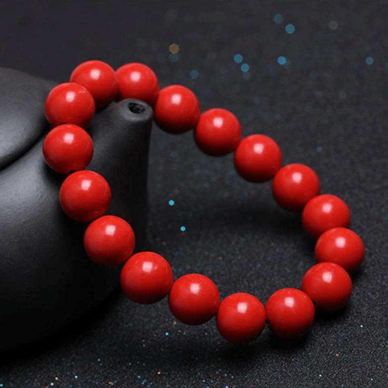 Bracelet en Cinabre | Lithothérapie Stéphanie