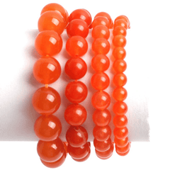 Bracelet Jade Orange | Lithothérapie Stéphanie