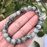 Bracelet en Jaspe Kiwi | Lithothérapie Stéphanie