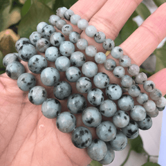 Bracelet Jaspe Kiwi | Lithothérapie Stéphanie