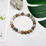 Bracelet en Jaspe Ocean | Lithothérapie Stéphanie