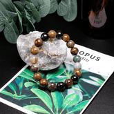 Bracelet en Jaspe Peau de Serpent | Lithothérapie Stéphanie