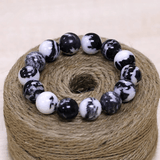 Bracelet en Jaspe Zèbre | Lithothérapie Stéphanie