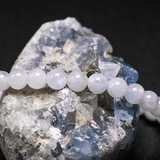 Bracelet Perles Labradorite Blanche | Lithothérapie Stéphanie