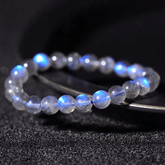 Bracelet en Labradorite Bleue | Lithothérapie Stéphanie