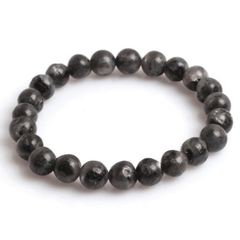 Bracelet Pierre Larvikite | Lithothérapie Stéphanie