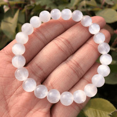 Bracelet Selenite | Lithothérapie Stéphanie