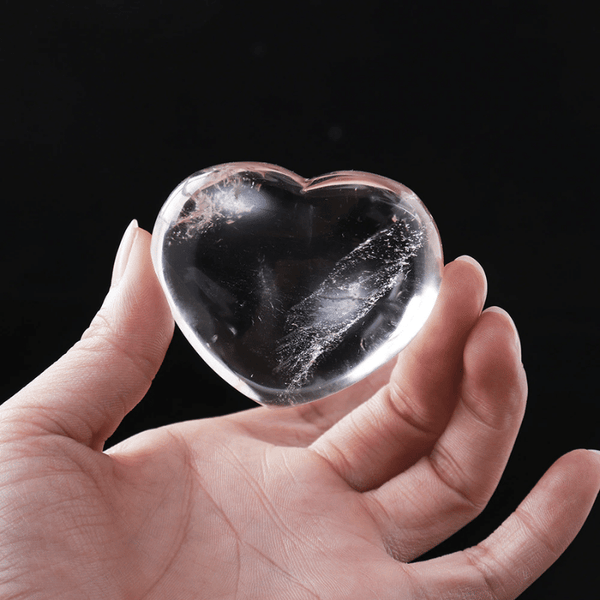 Coeur Cristal de Roche | Lithothérapie Stéphanie