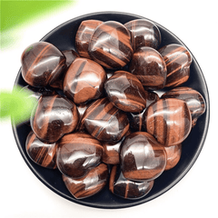 Coeur en Oeil de Taureau | Lithothérapie Stéphanie