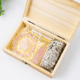 Coffret Lithothérapie | Quartz Rose | Lithothérapie Stéphanie