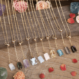 Collier Chaîne en Pierre Naturelle | Lithothérapie Stéphanie