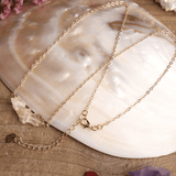 Collier Chips en Pierre Citrine | Lithothérapie Stéphanie