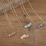 Collier Chips en Pierre Naturelle