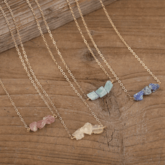 Collier Chips en Pierre Naturelle