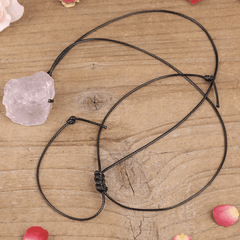 Collier Cordon en Pierre Naturelle Brute