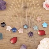 Collier Étoile en Pierre Naturelle