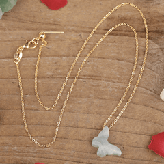 Collier Papillon en Pierre Naturelle