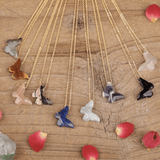 Collier Papillon en Pierre Naturelle | Lithothérapie Stéphanie