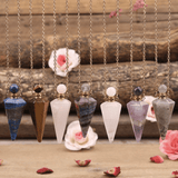 Collier Pendule en Pierre Naturelle | Lithothérapie Stéphanie