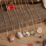 Collier en Pierres Naturelles Polies | Lithothérapie Stéphanie