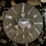 Fleur de Vie en Chêne pour Recharger les Pierres | Lithothérapie Stéphanie