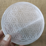 Fleur de Vie en Sélénite Naturelle | Lithothérapie Stéphanie