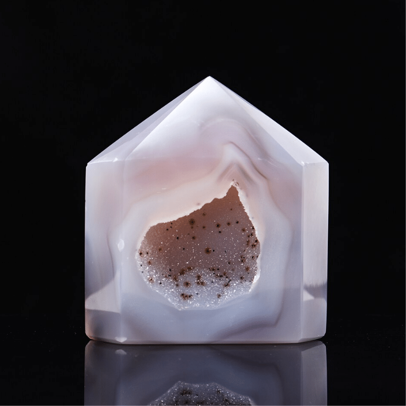 Géode d'Agate | Lithothérapie Stéphanie
