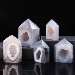 Géode Agate | Lithothérapie Stéphanie