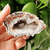 Géode d'Agate | Petite Taille | Lithothérapie Stéphanie