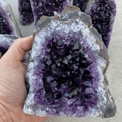 Géode d'Améthyste | Taille Moyenne | Lithothérapie Stéphanie