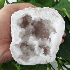 Géode de Cristal de Roche | Grande Taille | Lithothérapie Stéphanie