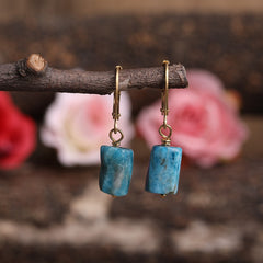 Boucles d'Oreilles en Apatite