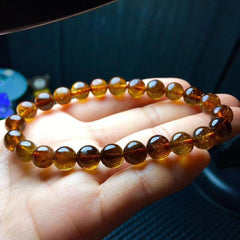 Bracelet en Tourmaline Jaune | Lithothérapie Stéphanie