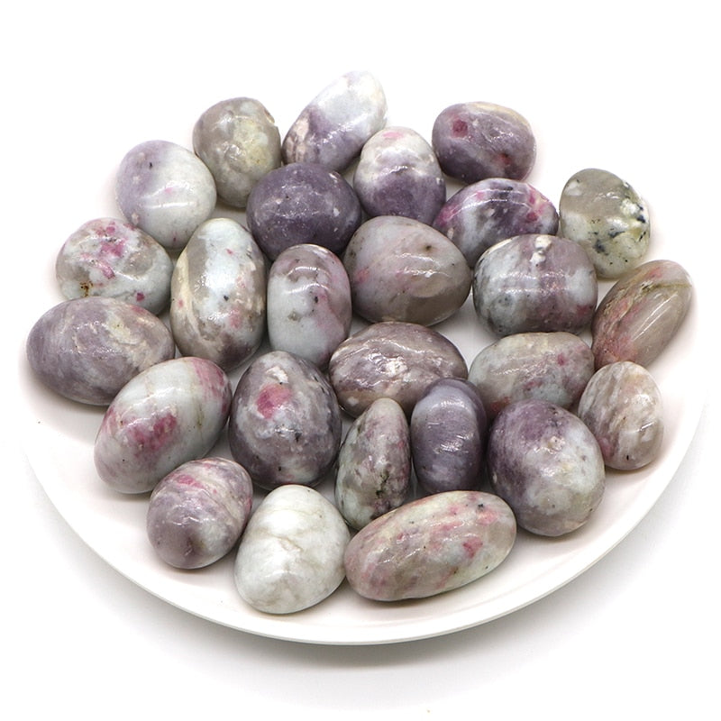 Pierre Roulée Tourmaline Rose | Lithothérapie Stéphanie