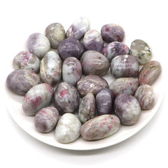 Pierre Roulée Tourmaline Rose | Lithothérapie Stéphanie