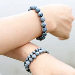 Bracelet Femme en Oeil d'Aigle | Lithothérapie Stéphanie